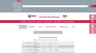 
                            9. WEBINFO | Universiti Putra Malaysia