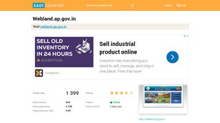
                            7. Webland.ap.gov.in: WebLand Login - Easy Counter