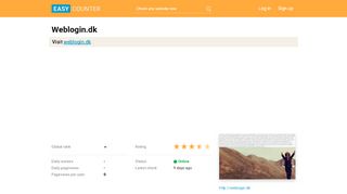 
                            7. Weblogin.dk: Weblogin | Web - Easy Counter: Count web ...