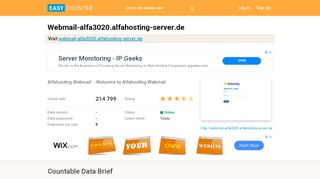 
                            5. Webmail-alfa3020.alfahosting-server.de: Alfahosting ...