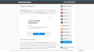 
                            6. Webmail Amen.fr - Messagerie Amen.fr | Connexion