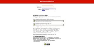 
                            4. Webmail - Australia Online