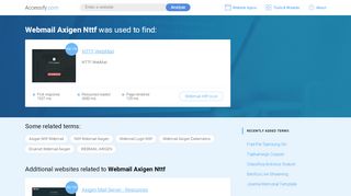 
                            7. Webmail Axigen Nttf at top.accessify.com