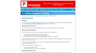 
                            6. Webmail - Email - Online Support Centre