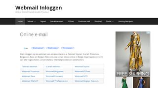 
                            11. Webmail Inloggen | Online, Telenet, Skynet, …