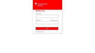 
                            3. WebMail login: Kreissparkasse Limburg Secure WebMail