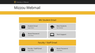 
                            10. Webmail // Mizzou // University of Missouri