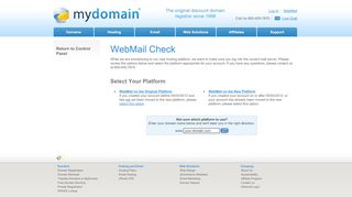 
                            10. WebMail - MyDomain