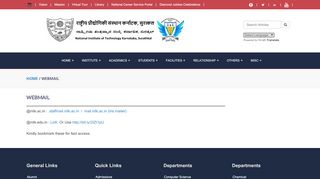 
                            3. WebMail | NITK Surathkal