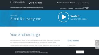 
                            2. Webmail - Your Email On The Go Free with All ... - Namesco