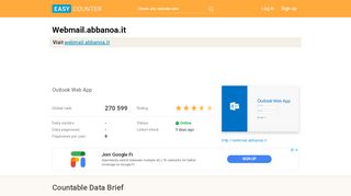 
                            6. Webmail.abbanoa.it: Outlook Web App - Easy Counter