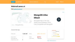 
                            5. Webmail.aeres.st: Outlook Web App - Easy Counter