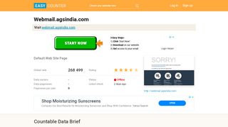 
                            8. Webmail.agsindia.com: Default Web Site Page