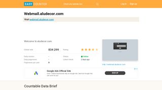 
                            8. Webmail.aludecor.com: Roundcube Webmail :: Welcome to ...