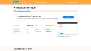 
                            9. Webmail.amenworld.nl: Webmail - Amen.nl - Online …