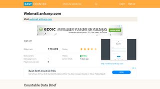 
                            8. Webmail.anfcorp.com: Sign On - Easy Counter