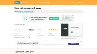 
                            7. Webmail.arnoldclark.com: Outlook Web App - Easy Counter