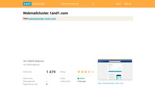 
                            8. Webmailcluster.1and1.com: 1&1 IONOS Webmail