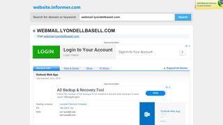 
                            10. webmail.lyondellbasell.com at WI. Outlook Web …