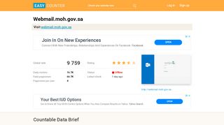 
                            1. Webmail.moh.gov.sa - Easy Counter