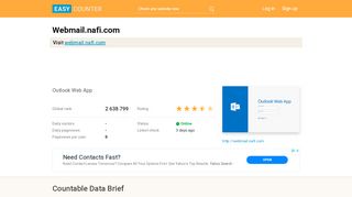 
                            7. Webmail.nafi.com: Outlook Web App - Easy Counter