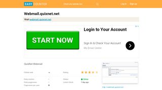 
                            6. Webmail.quixnet.net: QuixNet Webmail - Easy Counter
