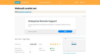
                            7. Webmail.ruraltel.net: Nex-Tech - Login Page
