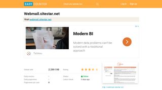 
                            9. Webmail.sitestar.net - Easy Counter