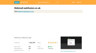 
                            9. Webmail.webfusion.co.uk: Webfusion | Webmail Login