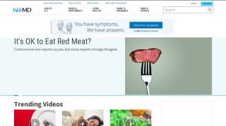 
                            7. WebMD - Better information. Better health.