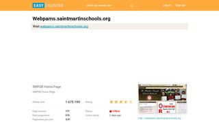 
                            6. Webpams.saintmartinschools.org: SMPSB Home Page