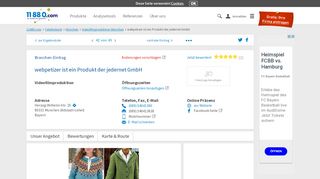 
                            5. webpetizer ist ein Produkt der jedernet München …