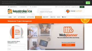 
                            4. Webplanner - Keystroke.ca