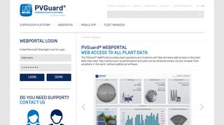 
                            1. Webportal - PVGuard