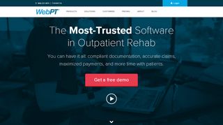 
                            3. WebPT: The Leading Physical Therapy Software
