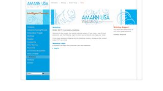 
                            3. Webshop - Amann USA