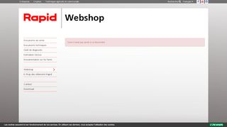 
                            5. Webshop - Rapid Technic AG