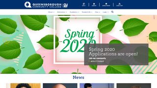 
                            9. Website for Queensborough Community College