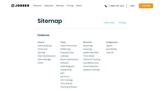 
                            3. Website Site Map | Jobber