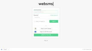 
                            1. websms| Login