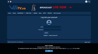 
                            5. WebTV | Log In