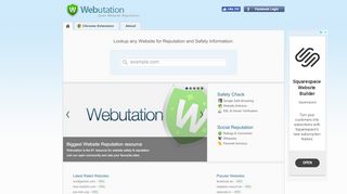 
                            1. Webutation - Website Reputation Community against fraud ...