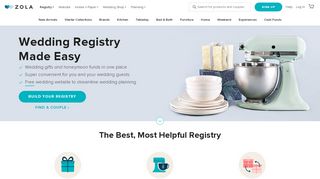 
                            7. Wedding Registry, Bridal Registry & Wedding Gifts | Zola