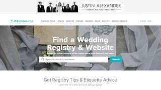 
                            6. Wedding Registry Finder & Wedding Website Search