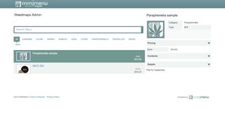 
                            8. Weedmaps Admin - Medical Marijuana Dispensary - mmjmenu