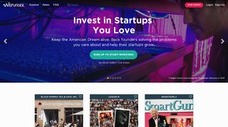 
                            10. Wefunder: Invest in Startups You Love - Equity Crowdfunding