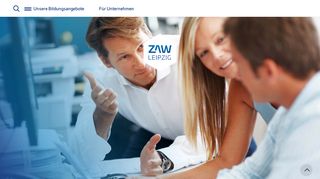 
                            4. Weiterbildung und höhere Berufsbildung | ZAW Leipzig
