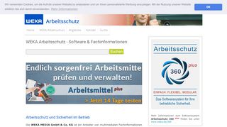 
                            4. WEKA Arbeitsschutz - Software, Muster-Vorlagen, Ausbildung