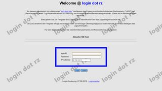 
                            2. Welcome @ login dot rz - Lock-And-Key login