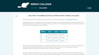 
                            2. Welcome - Bebras Challenge